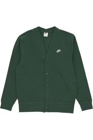 Nike Strik, Herre, Grøn, M, Bomuld, Fairway V-Neck Bomuld Cardigan Sweater