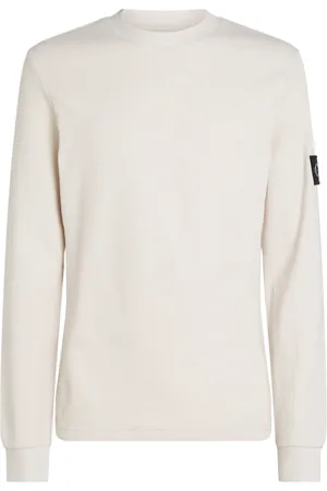 Calvin Klein Top, Herre, , 2XL, Bomuld, Slim Fit Langærmet T-shirt