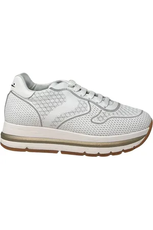 Voile blanche Sko, Dame, Hvid, 36 EU, Uld, Stilfulde Maran Sneakers til Kvinder
