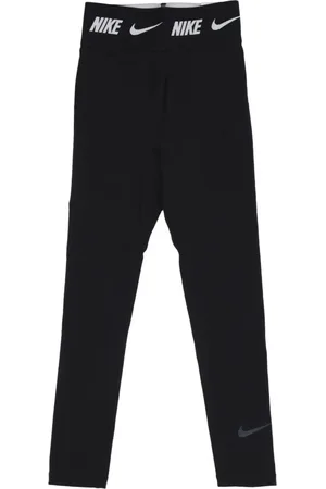 Nike Bukser, Dame, Sort, S, Bomuld, Sort/DK Smoke Gray Leggings Favoritter