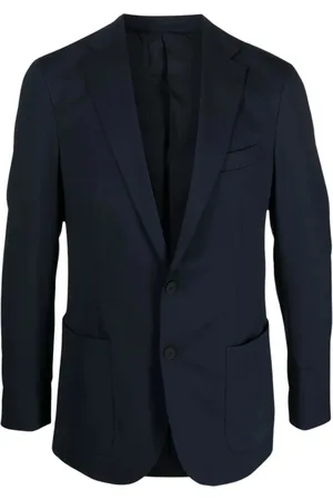 Boggi Milano Jakke, Herre, Blå, S, Nylon, Blå Stretch Nylon Tech Jakke