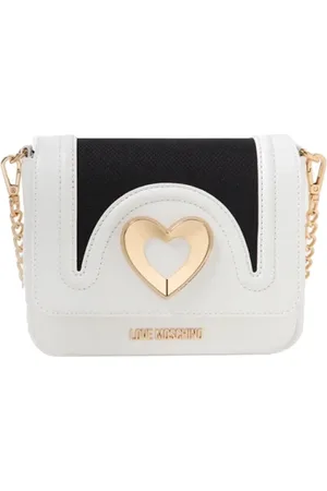 Moschino Taske, Dame, Sort, ONE SIZE, Uld, Sort Skuldertaske Klassisk Design