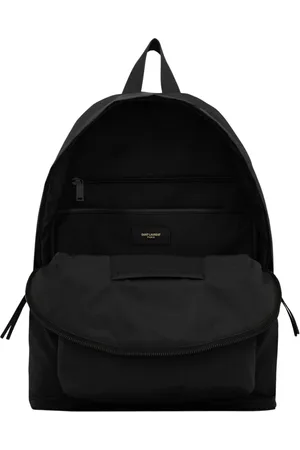 Saint Laurent Taske, Herre, Sort, ONE SIZE, Sorte tasker med front lynlåslomme