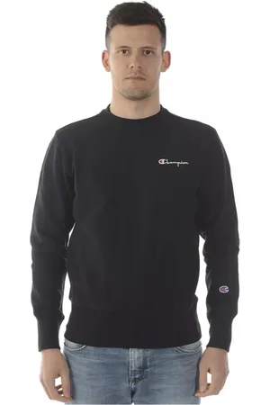 Champion Sweathshirts & Hoodies, Herre, Sort, XL, Bomuld, Reverse Weave Crewneck Sweatshirt Sort