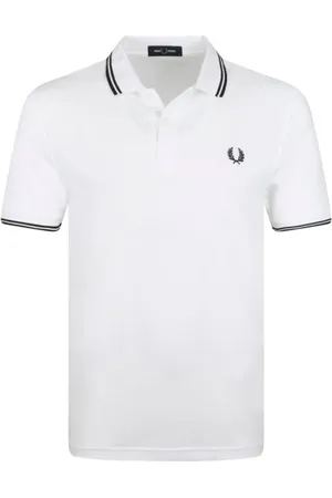Fred Perry Top, Dame, Hvid, 2XL, Bomuld, Klassisk Polo Skjorte M3600