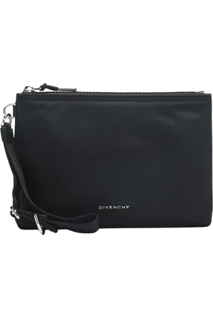Givenchy Taske, Herre, Sort, ONE SIZE, Uld, Blød Clutch Taske