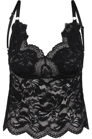 Paco rabanne Top, Dame, Sort, S, Blonde tanktop med tynde stropper