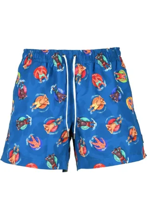 Ermenegildo Zegna Badetøj, Herre, Blå, M, Polyester, Boxer Mare Badebukser Polyester