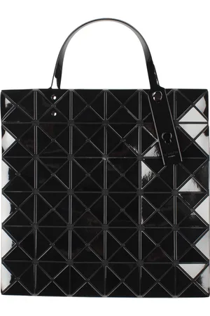 Issey Miyake Taske, Dame, Sort, ONE SIZE, Uld, Skinnende PVC Skuldertaske