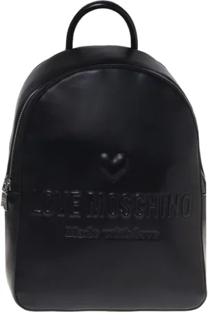 Moschino Taske, Dame, Sort, ONE SIZE, Uld, Sort Dame Rygsæk Stilfuld og alsidig