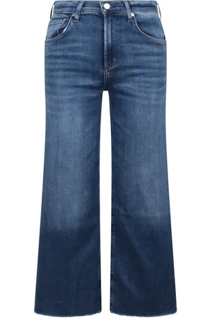 Citizens of Humanity Jeans, Dame, Blå, W30, Bomuld, Vintage Wide Leg Crop Jeans