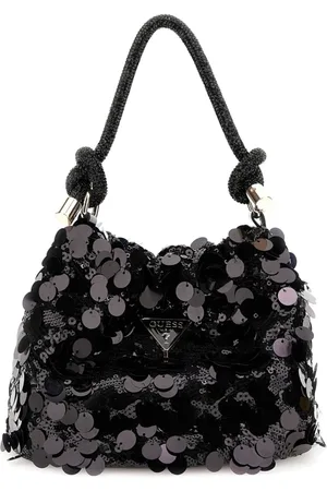 Guess Taske, Dame, Sort, ONE SIZE, Mini Paillet Perletaske