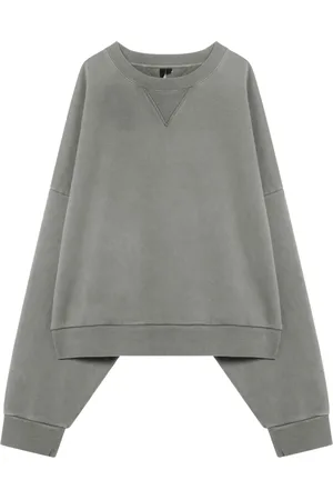 Entire Studios Sweathshirts & Hoodies, Herre, Grå, XL, Uld, Crewneck Sweatshirt