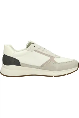 Geox Sko, Herre, Flerfarvet, 44 EU, Lave Top Sneakers i Tekstil