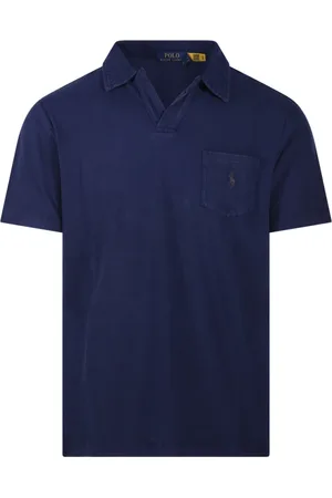 Ralph Lauren Top, Herre, Blå, 2XL, S/S Polo