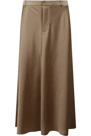 Vince Nederdel, Dame, , XS, Satin, Satin A-line Bukse Nederdel