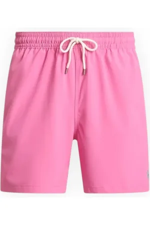 Ralph Lauren Badetøj, Herre, Lyserød, L, Traveler Mid Trunk Beachwear
