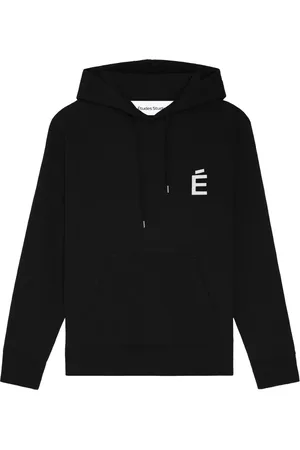 Etudes Sweathshirts & Hoodies, Dame, Sort, M, Bomuld, Sort Bomuld Regular Hoodie