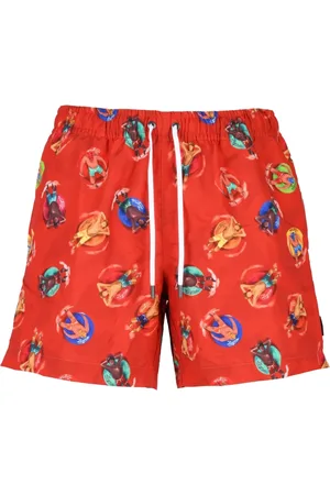 Ermenegildo Zegna Badetøj, Herre, Rød, XL, Polyester, Boxer Mare Badebukser Polyester