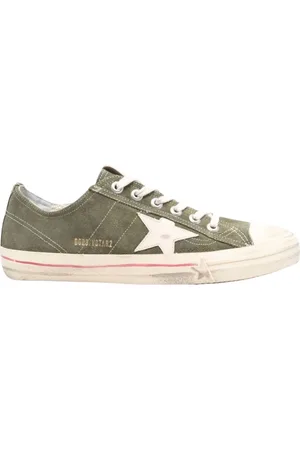 Golden Goose Sko, Herre, Grøn, 39 EU, Stjerne Patch Snøresko