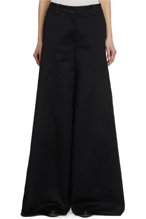 Thelatest Bukser, Dame, Sort, 2XS, Sort Gabardine Bukser