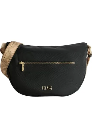 ALVIERO MARTINI 1A CLASSE Taske, Dame, Sort, ONE SIZE, Nylon, Sort Geo Classic Nylon Crossbody Taske