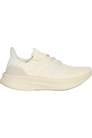 Y-3 Sko, Herre, Hvid, 41 1/2 EU, Uld, Strik Ultraboost 5 Sneakers i Owhite/Cwhite/Wonwhi