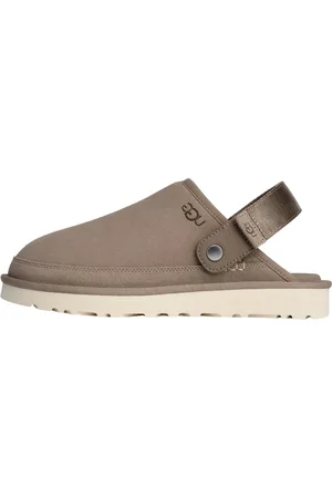 UGG Sko, Dame, Brun, 45 EU, Uld, Goldencoast Clog II Smoke Plume