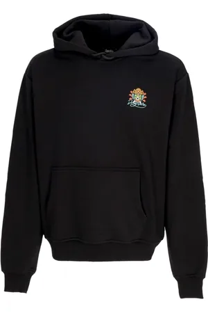 DOLLY NOIRE Sweathshirts & Hoodies, Herre, Sort, M, Bomuld, Sort Garuda Hættetrøje Sweatshirt