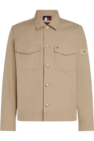 Tommy Hilfiger Jakke, Herre, , L, Bomuld, Nautisk Overshirt Jakke