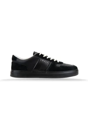 Hogan Sko, Herre, Sort, 44 EU, Læder, Læder Snøresko Sneakers