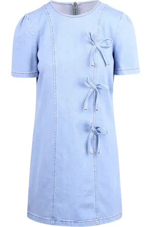 Baum und Pferdgarten Kjole, Dame, Blå, XS, Bomuld, Amali A-line Mini Kjole