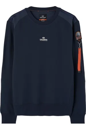 Parajumpers Sweathshirts & Hoodies, Herre, Blå, M, Marineblå Logo Sweater