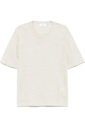 LARDINI Top, Herre, , L, Linned, Linned T-shirt Designet i Italien