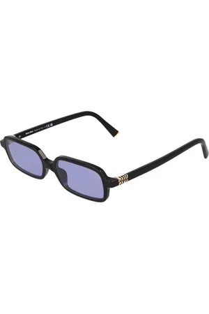 Miu Miu Tilbehør, unisex, Sort, 51 MM, Modige og sofistikerede solbriller MU 11Zs