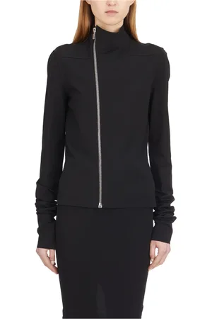 Rick Owens Sweathshirts & Hoodies, Dame, Sort, XS, Sort Jakke Gary