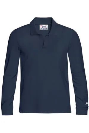 MC2 SAINT BARTH Top, Herre, Blå, 2XL, Uld, Stilfulde T-shirts og Polos Kollektion