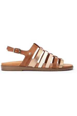 Pikolinos Sko, Dame, Brun, 37 EU, Uld, Stilfuld damesandal kollektion