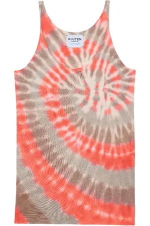 KUJTEN Top, Dame, Flerfarvet, S, Uld, Silke og Kashmir Tank Top