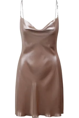 Diesel Kjole, Dame, , S, Polyester, Metallic D-Minty kjole med kappehals