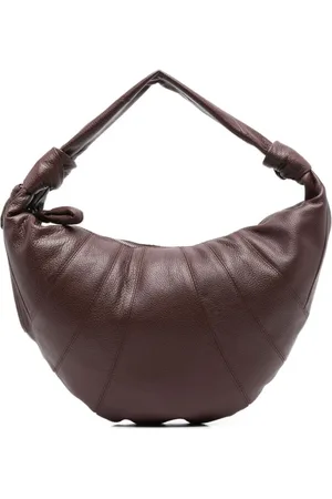 LEMAIRE Taske, Dame, Brun, ONE SIZE, Uld, Brun læder skuldertaske
