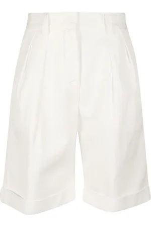 Aspesi Shorts, Dame, Hvid, M, Bomuld, Hvide Bermuda Shorts