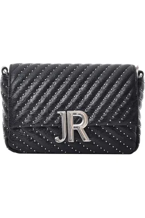 John Richmond Taske, Dame, Sort, ONE SIZE, Uld, Elegant Sort Håndtaske