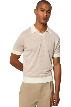 L.B.M. 1911 Top, Herre, , M, Bomuld, Linned og Bomuld Kortærmet Polo
