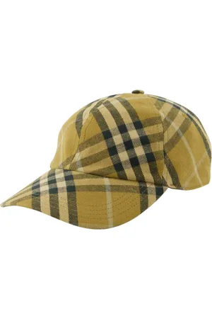 Burberry Tilbehør, unisex, , M, Bomuld, Ternet Kasket Vintage Stil Unisex