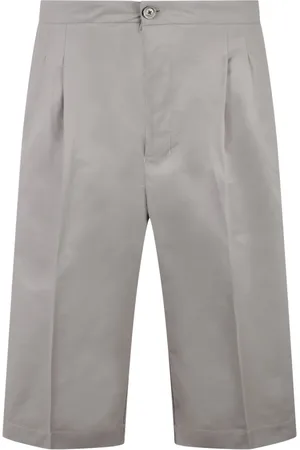 Ami Shorts, Herre, Grå, S, Afslappede Twill Shorts til Mænd