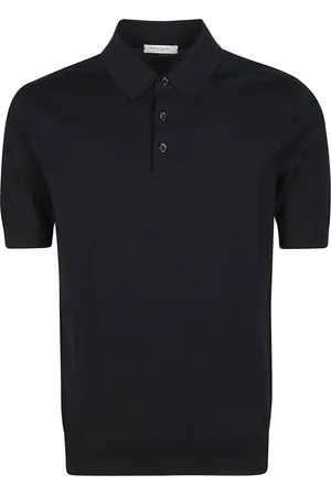 Paolo Pecora Top, Herre, Blå, 2XL, Klassisk Polo Skjorte
