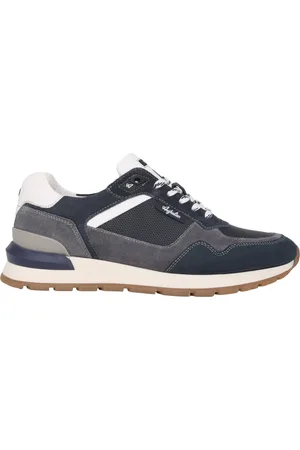 Australian Sko, Herre, Blå, 39 EU, Læder, Blå Herresneaker - Novecento