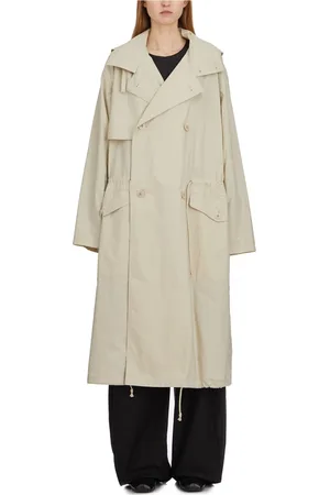 LEMAIRE Frakke, Dame, , XS, Aftagelig hætte trenchcoat