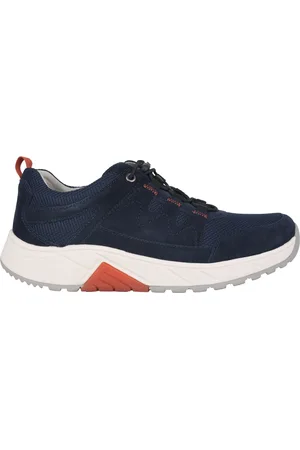Gabor Sko, Herre, Blå, 39 EU, Suede, Blå rullende sneaker til mænd